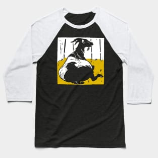 Victorian Goat Baseball T-Shirt